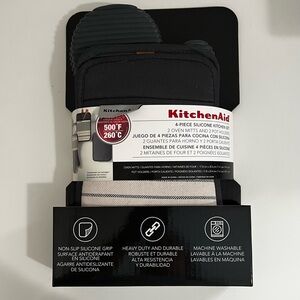 KitchenAid 4-Piece Silicone Kitchen Set